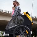 Burley Bee Двойно ремарке за велосипед жълто BU-946206 13