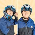 Детска велосипедна каска  Rockbros 10110061001 Kids Helmet blue/white/black 4