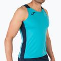 Мъжки потник за бягане Joma Record II turquoise/navy 6