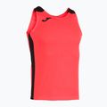 Мъжки потник за бягане Joma Record II fluor coral/черен 8