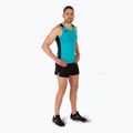 Мъжка тениска за бягане Joma Record II Tank Top turquoise/black 4