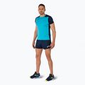 Мъжка тениска за бягане Joma Record II fluor тюркоаз/насиво 2