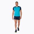 Мъжка тениска за бягане Joma Record II fluor turquoise/navy 14
