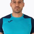 Мъжка тениска за бягане Joma Record II fluor turquoise/navy 15
