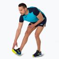 Мъжка тениска за бягане Joma Record II fluor тюркоаз/насиво 6