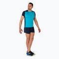 Мъжка тениска за бягане Joma Record II fluor тюркоаз/насиво 8