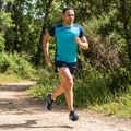 Мъжка тениска за бягане Joma Record II fluor turquoise/navy 11