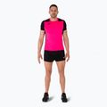 Мъжка тениска за бягане Joma Record II fluor розово/черно 2