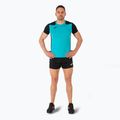 Мъжка тениска за бягане Joma Record II turquoise black 2