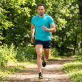 Мъжка тениска за бягане Joma Record II fluor turquoise 9