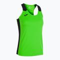 Дамска тениска за бягане Joma Record II Tank Top fluor green/black 7