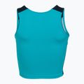 Дамска тениска за бягане Joma Record II Top тюркоаз/насиво 2