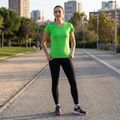 Дамска тениска за бягане Joma Record II fluor green 6