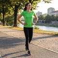 Дамска тениска за бягане Joma Record II fluor green 7