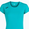 Дамска тениска за бягане Joma Record II тюркоазена 3