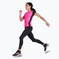 Дамска тениска за бягане Joma Record II fluor pink/black 2