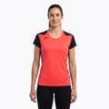 Дамска тениска за бягане Joma Record II fluor coral/black 16