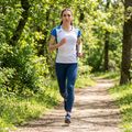 Дамска тениска за бягане Joma Record II white/royal 12