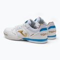 Футболни обувки Joma Top Flex IN бяло/златно 3