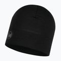 Czapka BUFF Midweight Merino Wool Hat Solid czarna 118006.999.10.00