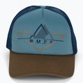 Шапка с козирка BUFF Trucker stone blue 4