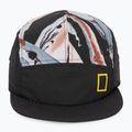 Шапка с козирка BUFF 5 Panel Explore reige black 2