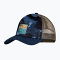 Детска шапка с козирка BUFF Trucker snigs night nlue