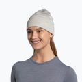 Зимна шапка BUFF Heavyweight Merino Wool solid cloud 4