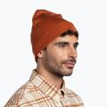 Зимна шапка BUFF Heavyweight Merino Wool солиден канела 3
