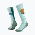 Чорапи BUFF Merino Heavyweight Over The Calf sea green