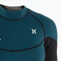 Hurley Advant Shorty Texture 2/2 mm Springsuit black/skyblue дамски скафандър 3