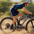 Orbea Oiz H10 2023 лунен прах синьо/лео оранжево планински велосипед 2