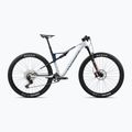 Планински велосипед Orbea Oiz M30 2024 halo silver/blue carbon view