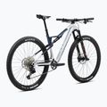 Планински велосипед Orbea Oiz M30 2024 halo silver/blue carbon view 3