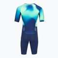 Мъжки гащеризон за триатлон Orca Athlex Aero Race Suit green print 2