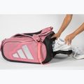 Чанта за падел adidas Pro Tour Racket Bag 2026 70 l pink/black 7