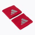 Хавлиени накитници Adidas Wristband S 2 бр. red/grey 2