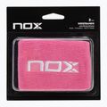 Хавлиени накитници NOX Wristband with Logo 2 szt. pink/white