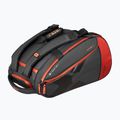 Чанта за падeл NOX Luxury Open Series 60 l black/red 2