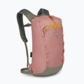 Osprey Daylite Cinch 15 пепеляво-синя, розова/алено-сива раница за трекинг 6