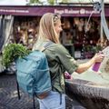 Osprey Daylite Large Tote 26 л пътна чанта каскадно синьо / лате кафяво 7