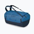 Пътническа чанта Osprey Transporter Duffel 65 л, синьо, пламък 2