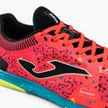 Joma Tactico IN мъжки футболни обувки coral/turquoise 10