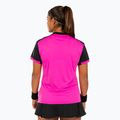 Тениска Joma Montreal SS fluor pink/black 2