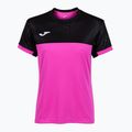 Тениска Joma Montreal SS fluor pink/black 4