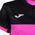Тениска Joma Montreal SS fluor pink/black 8