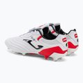 Joma Aguila Cup FG мъжки футболни обувки бяло/червено 3