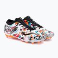 Joma Evolution FG мъжки футболни обувки бяло/черно/оранжево 4