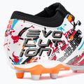 Joma Evolution FG мъжки футболни обувки бяло/черно/оранжево 8