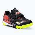 Детски футболни обувки Joma Super Copa TF черни/оранжеви